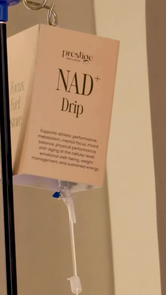 NAD+ IV drip therapy